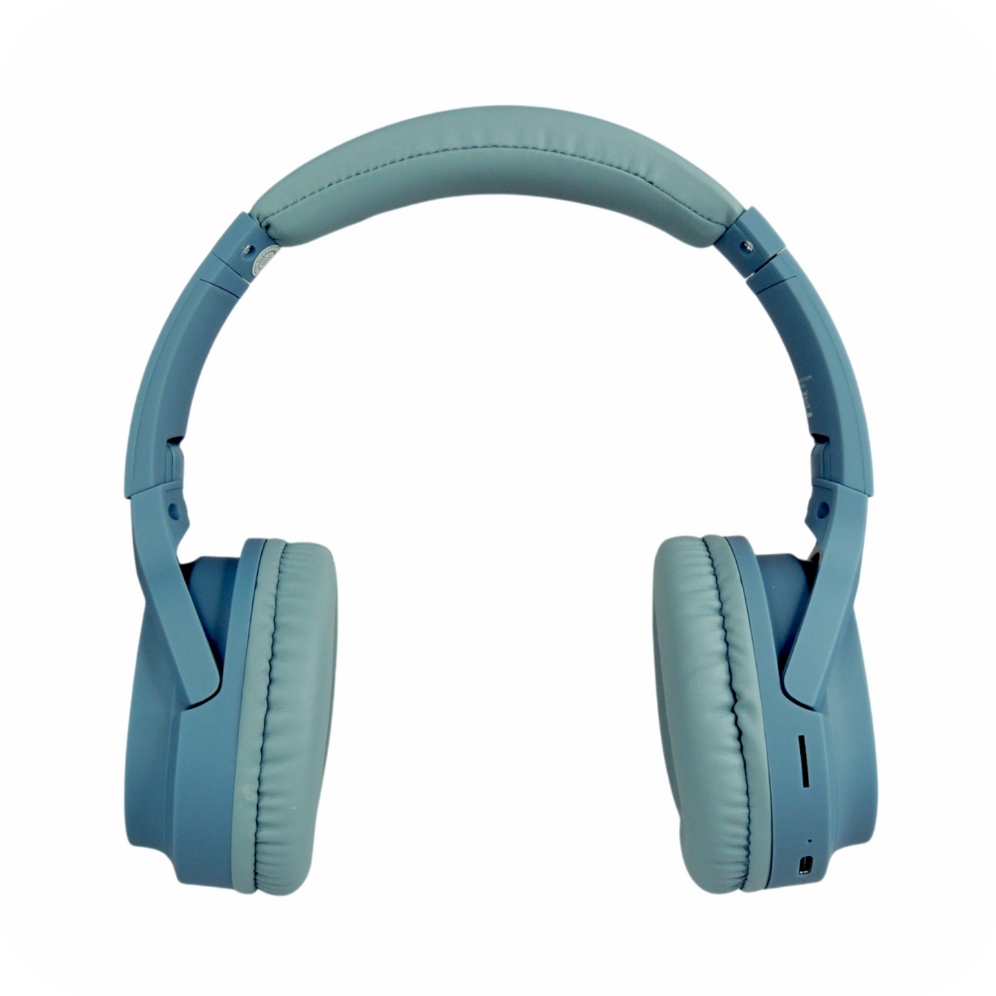 audifonos azules inalambricos