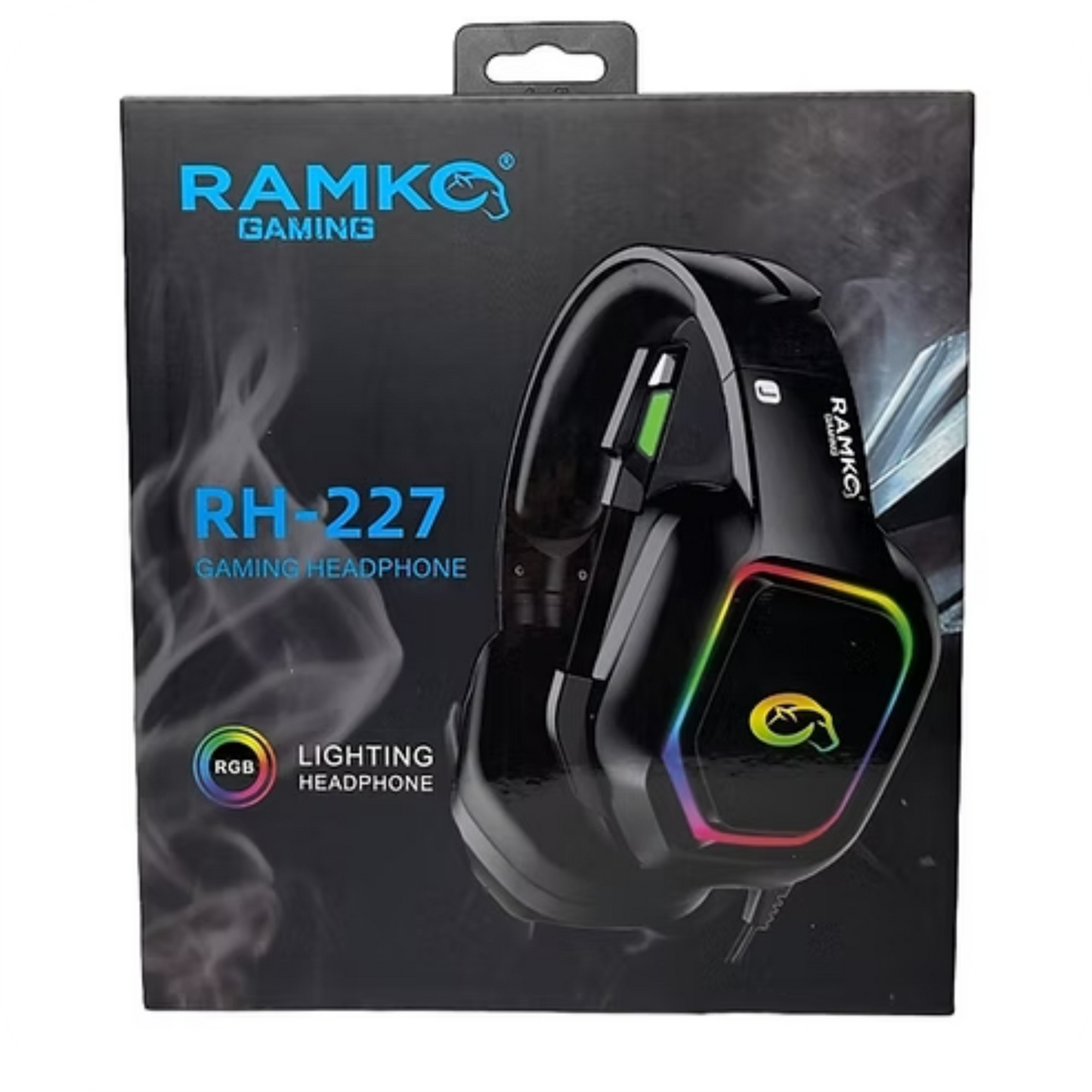 caja de audifonos ramko gaming serie RH- 227