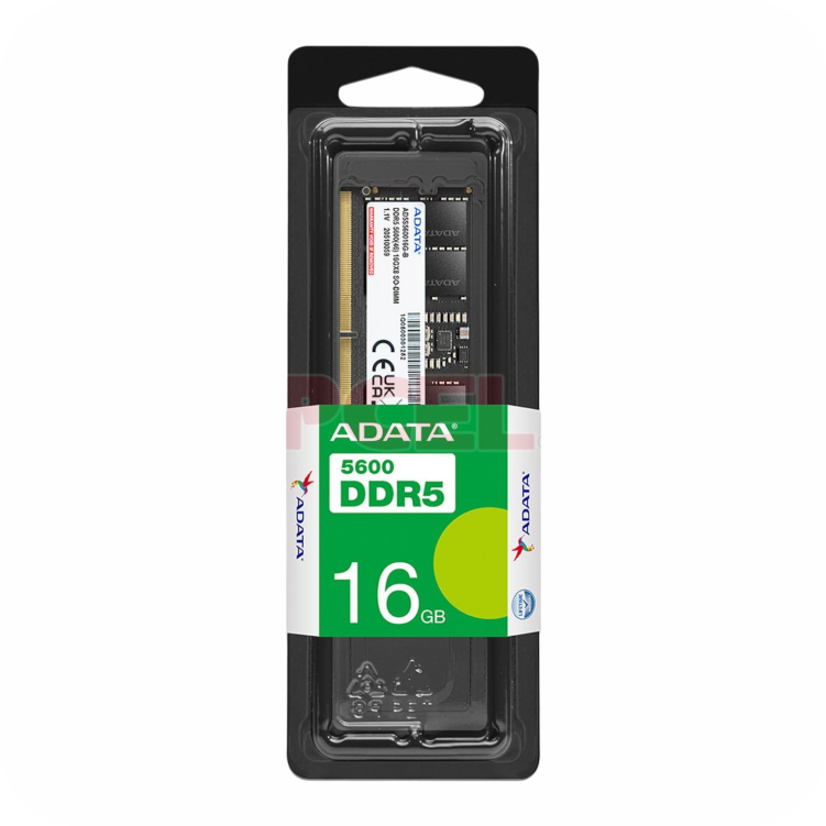 empaque de memoria RAM ADATA 5600 DDR5 de 16gb