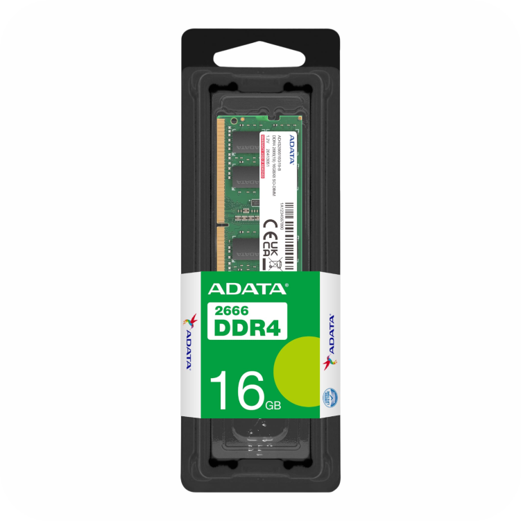 empaque de memoria RAM ADATA DDR4 de 16gb