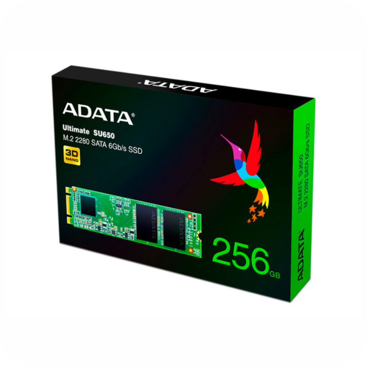 empaque de unidad de estado solido M.2 ADATA SATA 6gbs