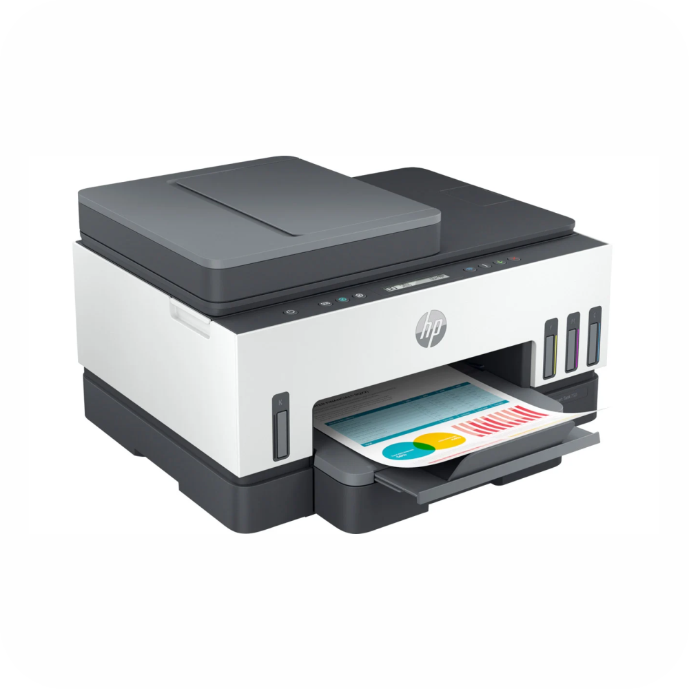 impresora multifuncional HP Smart Tank con impresión a color y sistema de tinta continua