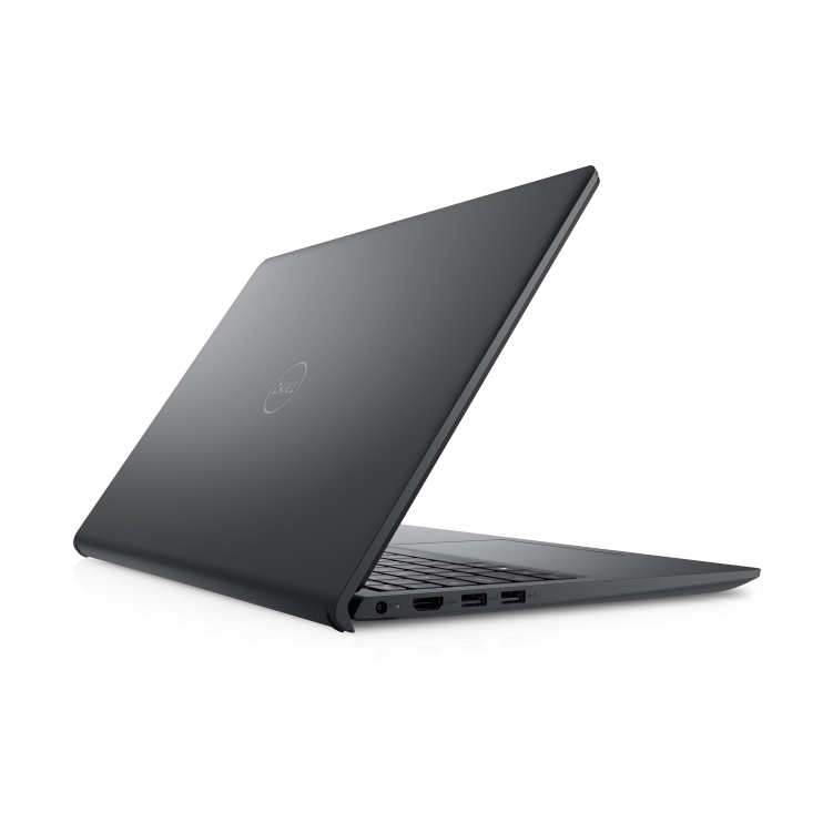 vist lateral portatil dell negro