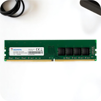 memoria RAM ADATA DDR4 de 16gb 2666MHz U-DIMM parea computadoras de escritorio