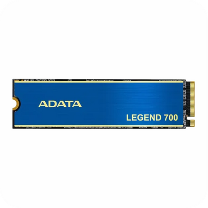 unidad ssd ADATA LEGEND 700 NVme con disipador azul metalico 