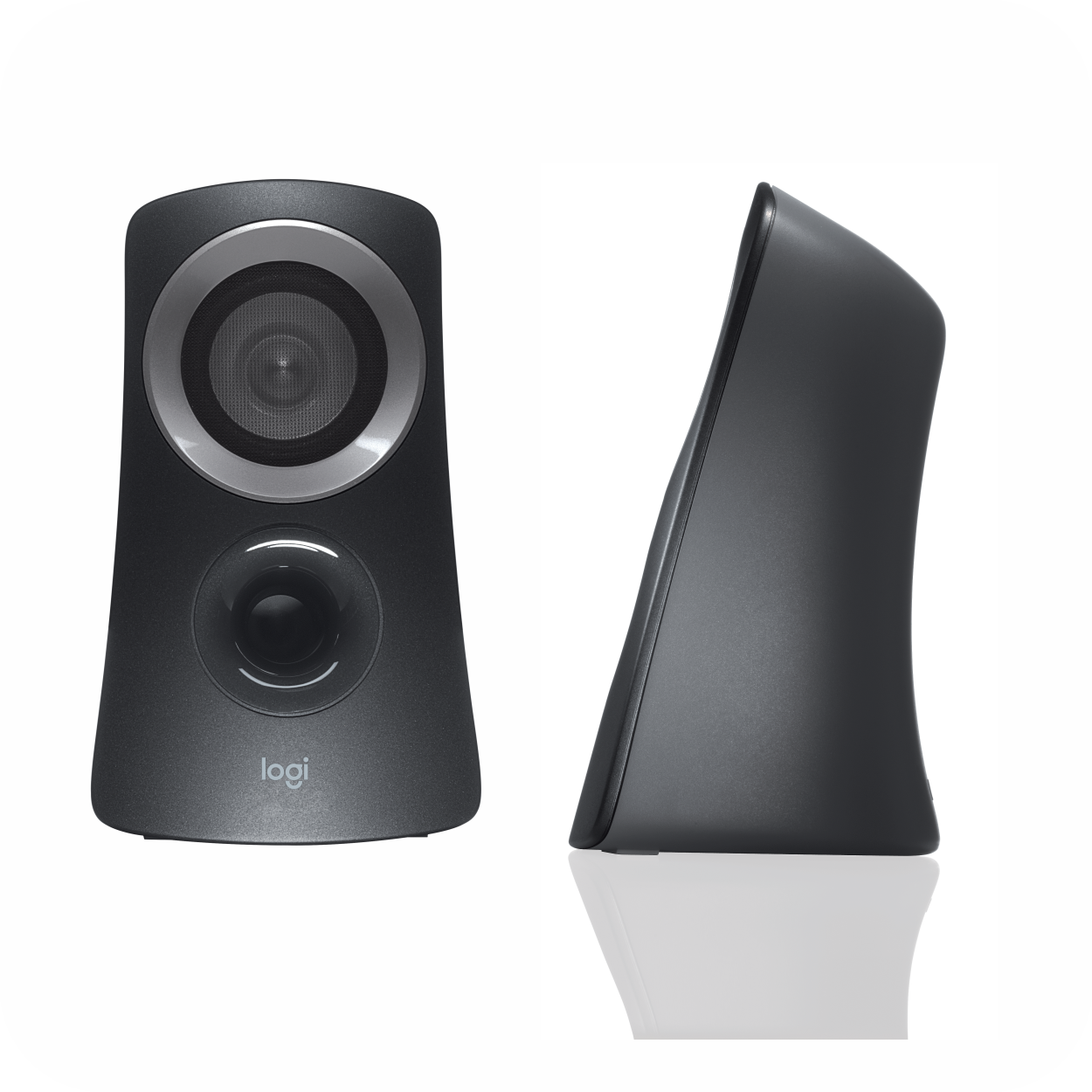 altavoz negro logitech
