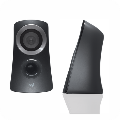 altavoz negro logitech
