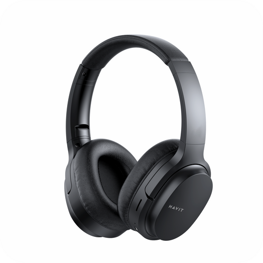 audifonos  havit negros inalambricos