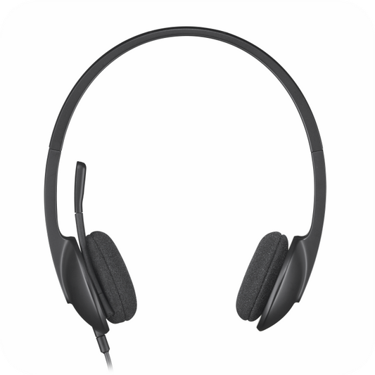 audifonos con micrófono y cable USB 