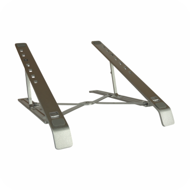 base de aluminio plegable y ajustable para computador portátil