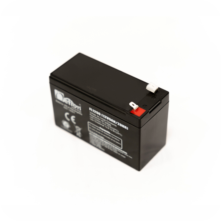 bateria recargable de 12V y 20 horas de duracion 