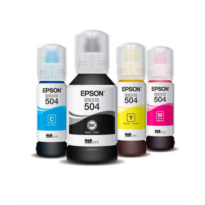 botellas Epson 504 de sistemta EcoTank