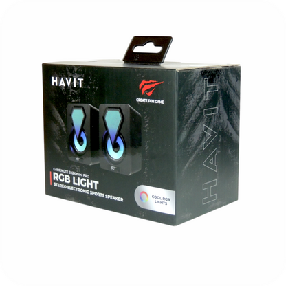caja de altavoces gamer havit 