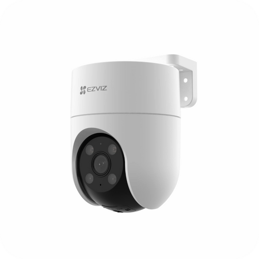 cámara IP de exterior EZVIZ con visión nocturna y rotación motorizada para vigilancia