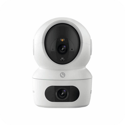 camara de seguridad con doble lente