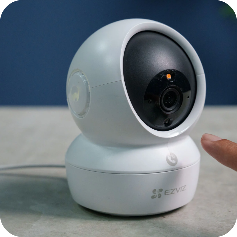 camara de seguridad ezviz detectando movimiento 