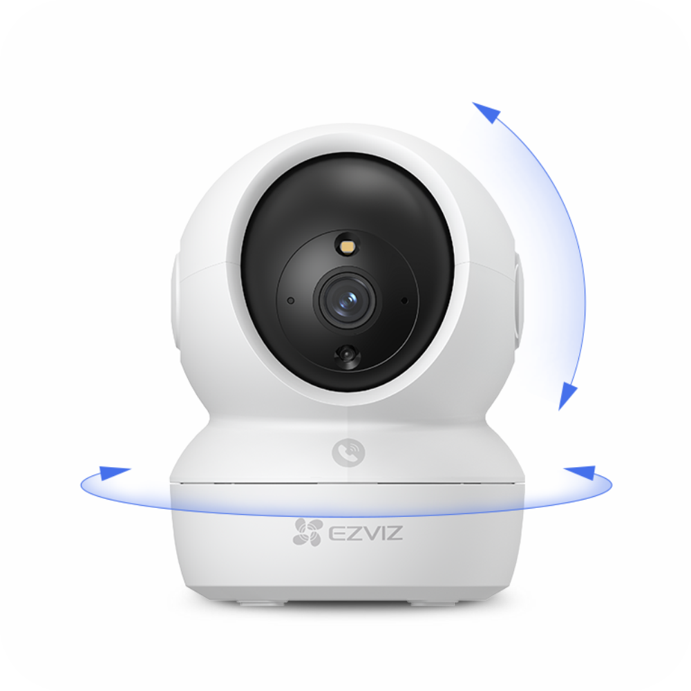 cámara de seguridad  EZVIZ con giro panorámico