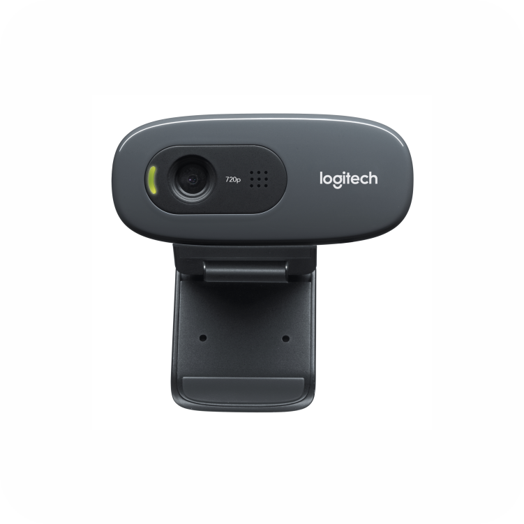 cámara web Logitech con calidad HD 720p

