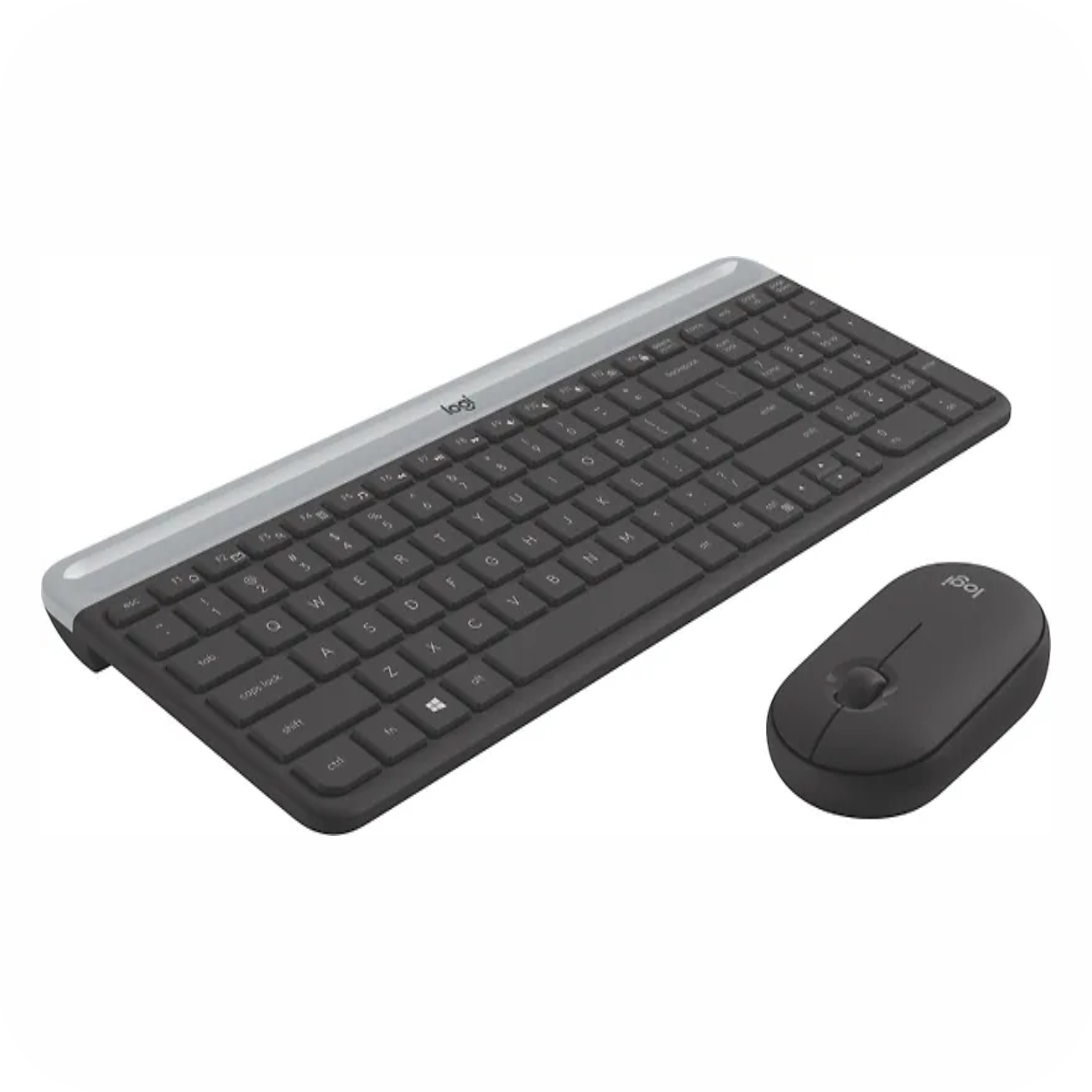 combo slim logitech de teclado y mouse inalambrico