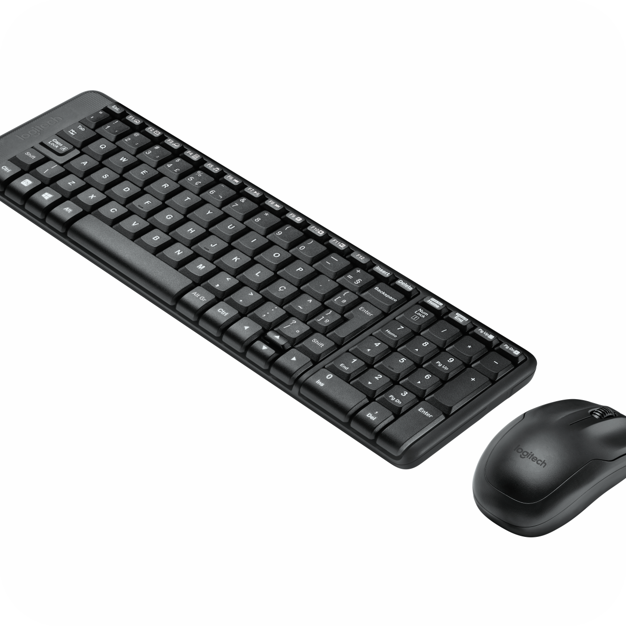 combo teclado y mouse inalambrico logitech