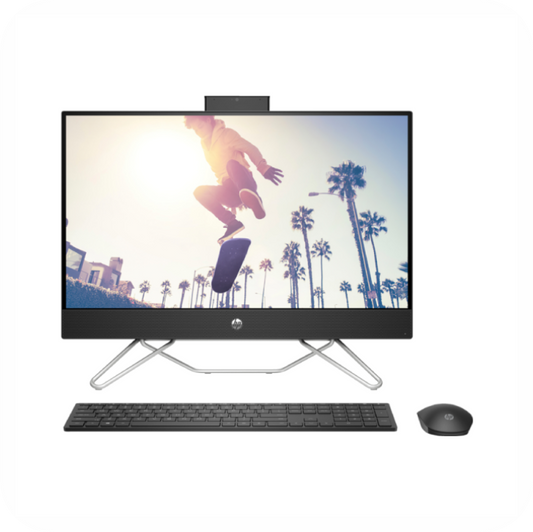 computador HP todo en uno con teclado y mouse inalambricos incluidos 