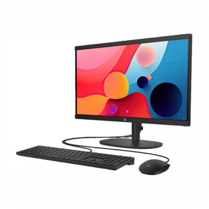 computador de escritorio HP todo en uno con teclado y mouse incluidos