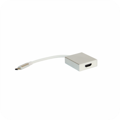 convertidor tipo-c a hdmi en superficie blanca 