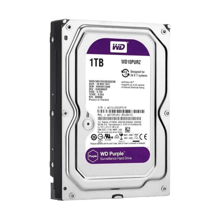 disco duro WD de 1TB  morado