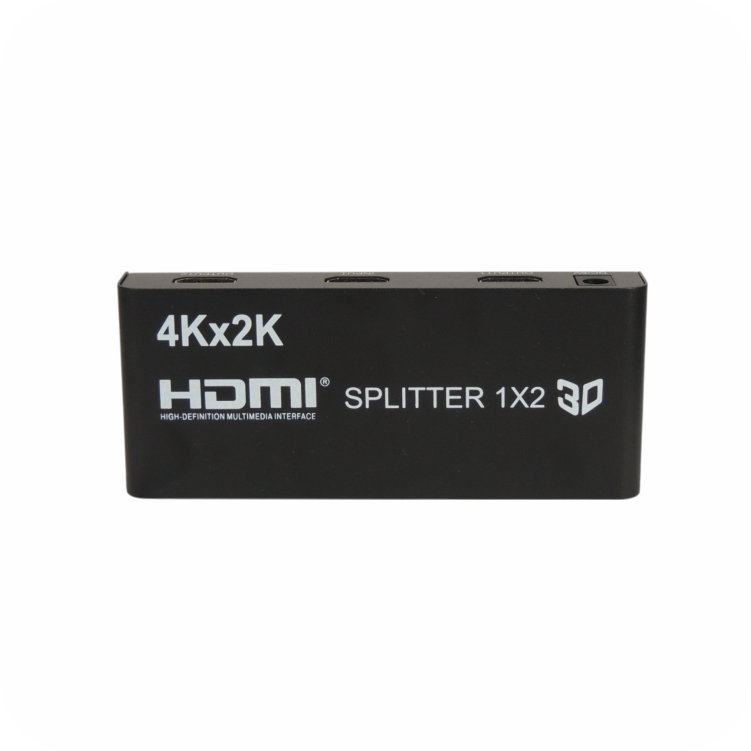 divisor hdmi 1x2 negro