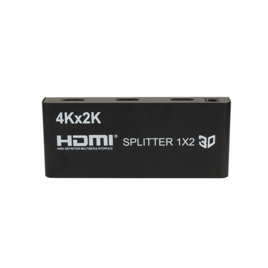 divisor hdmi 1x2 negro
