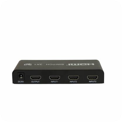 divisor hdmi 3x1 negro 