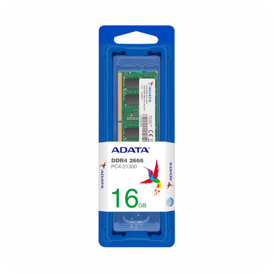 empaque de memoria ADATA DDR4 de 16gb