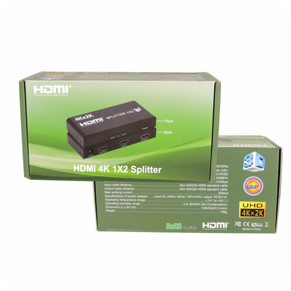 empaque de divisor hdmi 1x