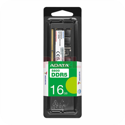empaque de memoria RAM ADATA 5600 DDR5 de 16gb