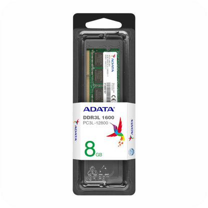 empaque de memoria RAM ADATA DDR3L 1600