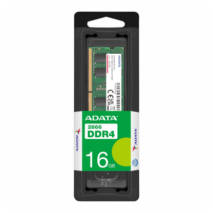 empaque de memoria RAM ADATA  DDR4 de 16gb