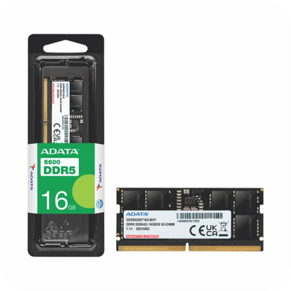 empaque de memoria RAM ADATA DDR5 de 16gb