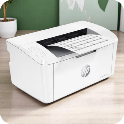 impresora hp imprimiendo documento a blanco y negro