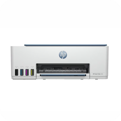 impresora HP con depósitos de tinta visibles 