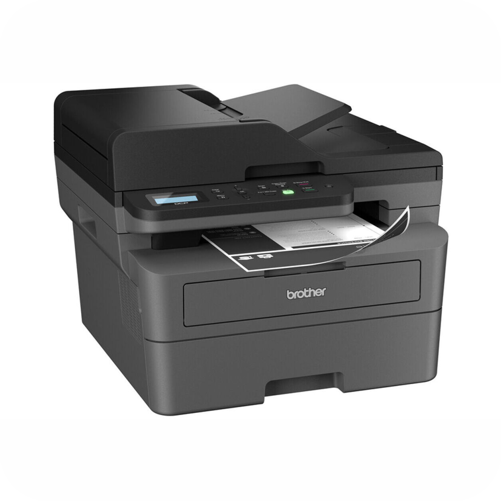impresora Brother multifuncional láser monocromática para impresión, copiado y escaneo eficiente