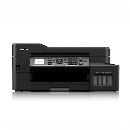 impresora Brother multifuncional con impresión, copia, escaneo y sistema de tinta continua a color
