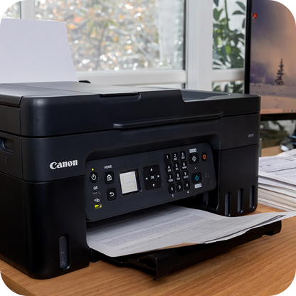 impresora canon en uso 
