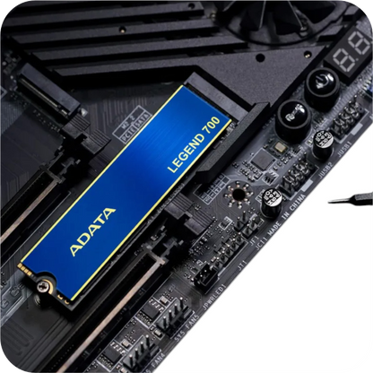instalacion de SSD NVMe ADATA LEGEND 700 en tarjeta madre 