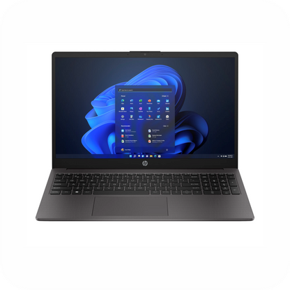 laptop hp negra con sistema operativo windows 11