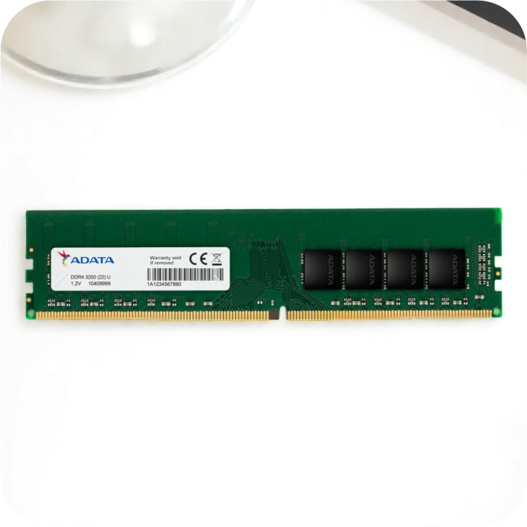 memoria RAM ADATA DDR4 3200MHz de 32gg