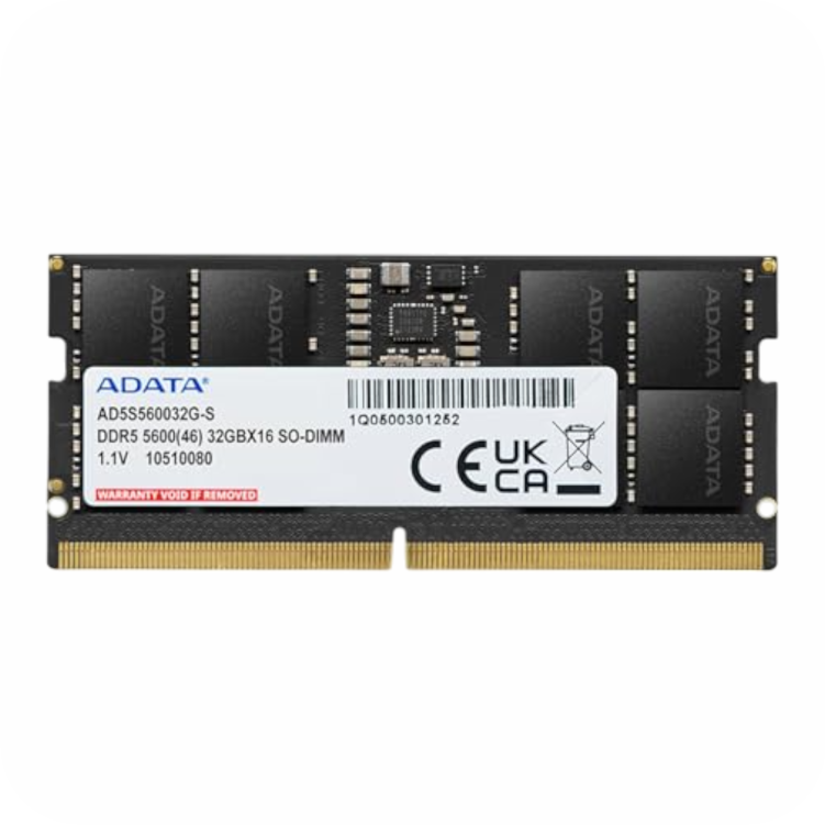 memoria RAM ADATA portatil DDR5 