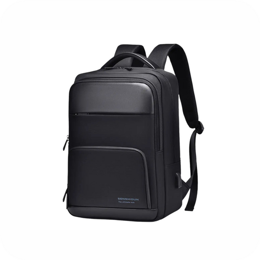 morral negro senshidun con puerto de carga usb