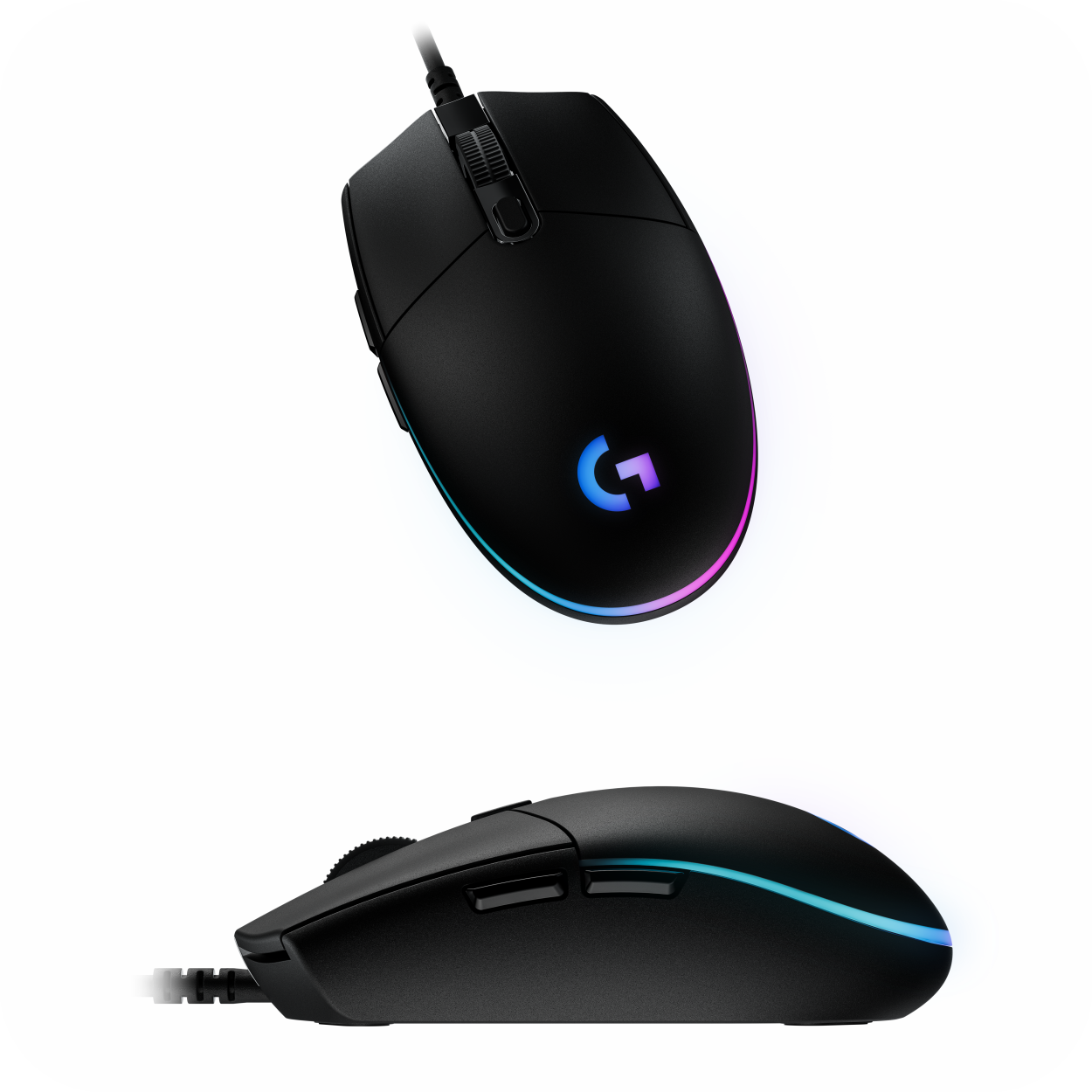 mouse gaming alamabrico con luces rgb personalizables 