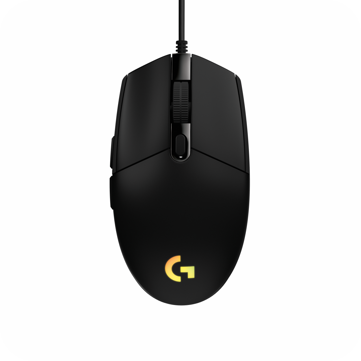 mouse  con iluminación RGB LIGHTSYNC y sensor gaming de alta precisión.