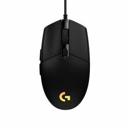 mouse  con iluminación RGB LIGHTSYNC y sensor gaming de alta precisión.